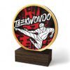 Holt Colour Taekwondo Real Wood Trophy
