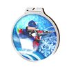 Habitat Biathlon Silver Eco Friendly Wooden Medal