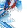 Aspen Biathlon Skiing Snowflake Trophy