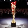 Nero Gold Red Trophy Cone Star Cup
