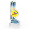 Cerro Custom Logo Acrylic & Glass Skiing Trophy