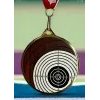 Hercules Texture Print Shooting Target Medal