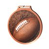 Habitat Classic Gridiron Football Bronze Eco Friendly Wooden Medal