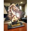 Liano Metal & Acrylic Star Chess Trophy