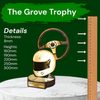 Grove Classic Motorsport Drivers Real Wood Trophy