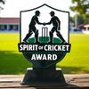 Pavilion Spirit of Cricket Award Trophy