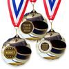 Dodeca Ice Hockey Stainless Steel Logo Insert Medal