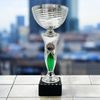 Finsbury Silver and Green Logo Insert Cup