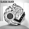 Dodeca Table Football Stainless Steel Logo Insert Medal