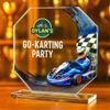 Hutton Go Karting Glass Award