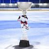 Montreal Ice Hockey Player Silver Cup Trophy