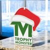 Christmas Santa Hat Logo Custom Made Printed Medal