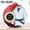 Dodeca Martial Arts Kimono Stainless Steel Logo Insert Medal