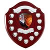 Northumbria Basketball Rosewood Wooden 11 Year Annual Shield