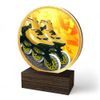 Holt Colour Inline Skating Real Wood Trophy