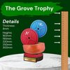 Grove Weight Training Real Wood Trophy