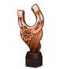 Frontier Classic Real Wood Horse Shoe Trophy