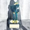 Toledo Bowls Handmade Metal Trophy