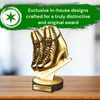 Grove Classic Black Ice Skating Boot Real Wood Trophy