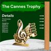Cannes Classic Music Notes Trophy