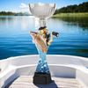 Montreal Fishing Reel Silver Cup Trophy