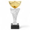 Bardon Silver and Gold Logo Insert Cup