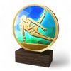 Holt Colour Male Gymnastics Arts Real Wood Trophy