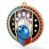 Sentinel Ten Pin Bowling Stainless Steel Medal