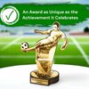 Grove Classic Football Player Action Real Wood Trophy