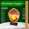 Arden Tennis Real Wood Shield Trophy