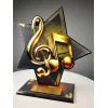 Liano Metal & Acrylic Star Music Trophy