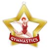 Gymnastics Girls Mini Star Gold Medal