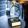 Bilbao Darts Player Handmade Metal Trophy