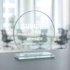 Stratos Engraved Glass Award