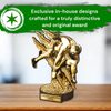 Grove Classic Wrestling Real Wood Trophy