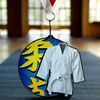 Rincon Colour Martial Arts Kimono Black Acrylic Medal