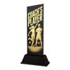 Shadowline Football Female Coach's Player Trophy – Stainless Steel Award