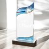 United Swimming Acrylic Wood Fusion Trophy