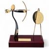 Barcelona Archery Handmade Metal Trophy