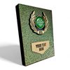Gemstone Green Birchwood Logo Insert Shield