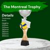 Montreal Volleyball Silver Cup Trophy