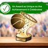 Grove Classic Basketball Real Wood Trophy