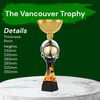 Vancouver Firefighter Helmet and Mask Gold Cup Trophy