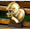Sierra Classic American Football Helmet Real Wood Trophy