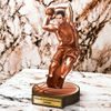 Grove Classic Basketball Player Real Wood Trophy