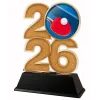 Table Tennis Year Trophy – Sports Award with Year Selection