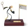 Barcelona Badminton Handmade Metal Trophy