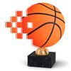 Techspire Basketball Acrylic Trophy