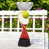 Montreal Tennis Racket and Ball Silver Cup Trophy