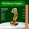 Grove Classic Basketball Player Real Wood Trophy